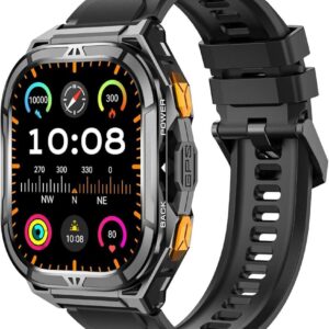 2025 New SmartWatch Men For Women Militray Outdoor GPS Track Sport Watches Heart Rate Sleep Waterproof Smart Watch IOS Android