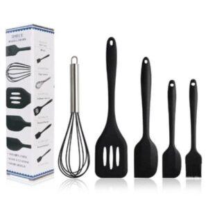 Silicone Baking and Cooking Utensil - 5 Piece Set