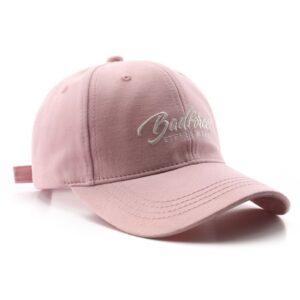 Men's Badkore Cotton Twill Baseball Cap Pink