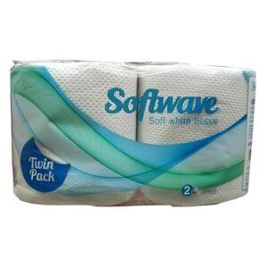Softwave Toilet Tissue Twinpack - 1 Bag