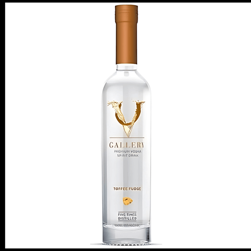V Gallery Toffee Fudge Vodka 50cl x 6