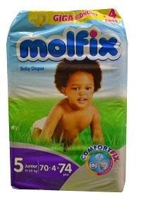 Molfix Size 5 Junior 11-25 kg x70