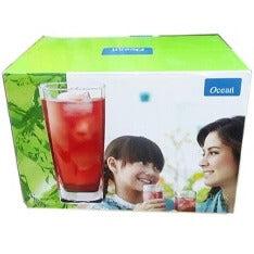 Ocean Glassware Plaza Glass x6
