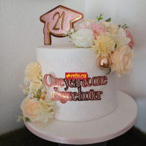 10 inch fondant cake includes 4 layers of cake - From £200